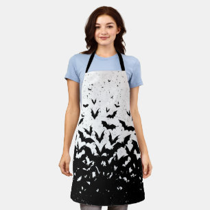 Bats Halloween Horror Vampire Apron