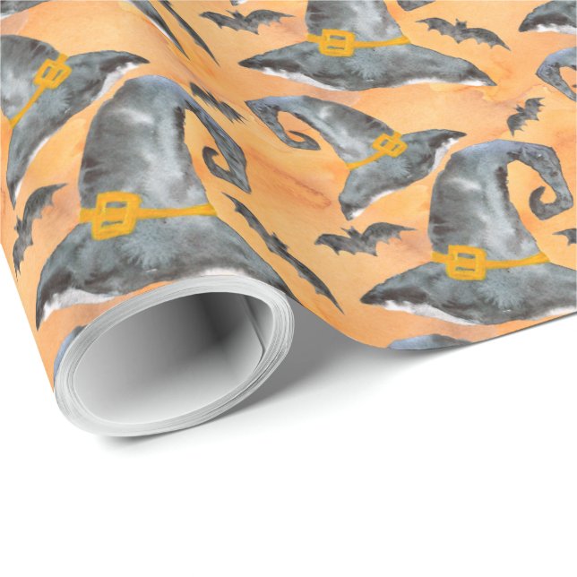 Bats & Hats Wrapping Paper (Roll Corner)