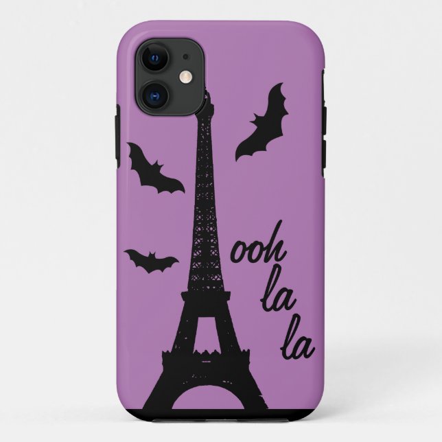 Bats in Paris iPhone 5 Barely There Case (Back)
