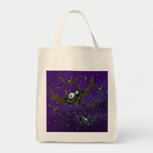 Bats Night Sky Tote Bag
