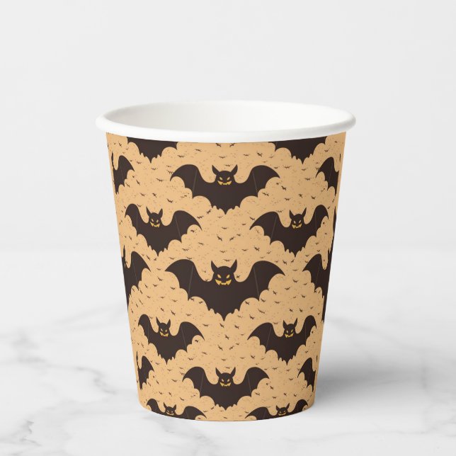 Bats Paper Cups (Front)