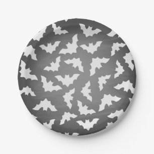 Bats Paper Plate