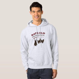 Bats QLD Colored Mens Hooded Sweatshirt