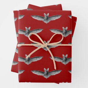 Bats  wrapping paper sheet