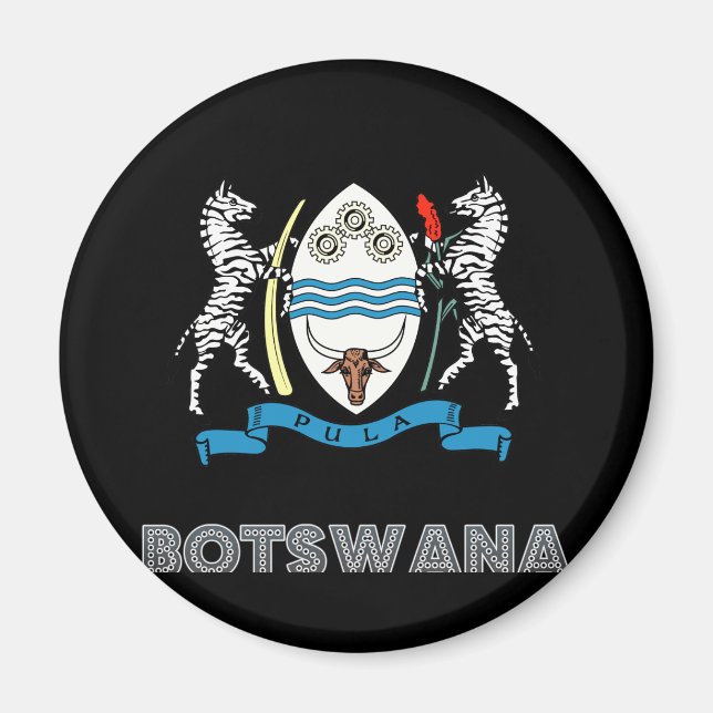 Batswanian Emblem Magnet (Front)