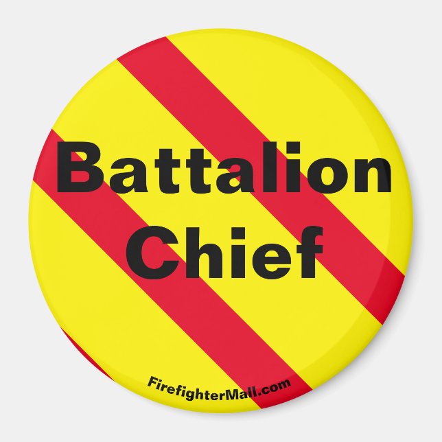 Battalion Chief magnet (Front)