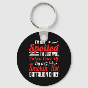 Battalion Fire Chief Wife Girlfriend - Im Not Spoi Key Ring