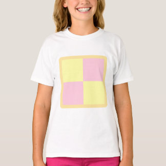 Battenburg Cake. Pink and Yellow. T-Shirt