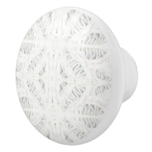 BATTENBURG LACE Ceramic Knob