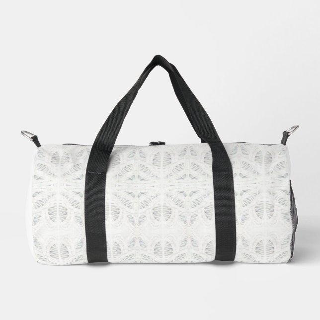 BATTENBURG LACE Small Duffel Bag (Front)
