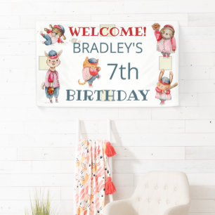 Batter Up! Baseball Sports Boys Birthday Party Banner