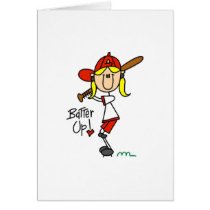 Batter Up Girls Baseball T-shirts and Gifts
