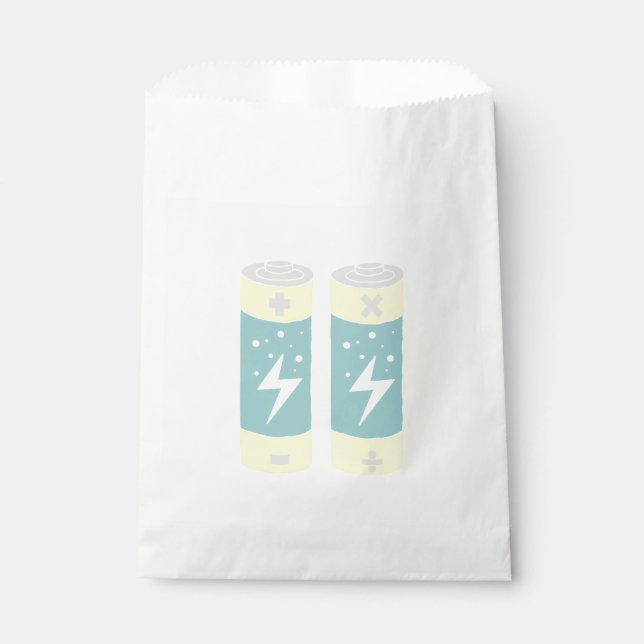 Batteries Favour Bags (Front)