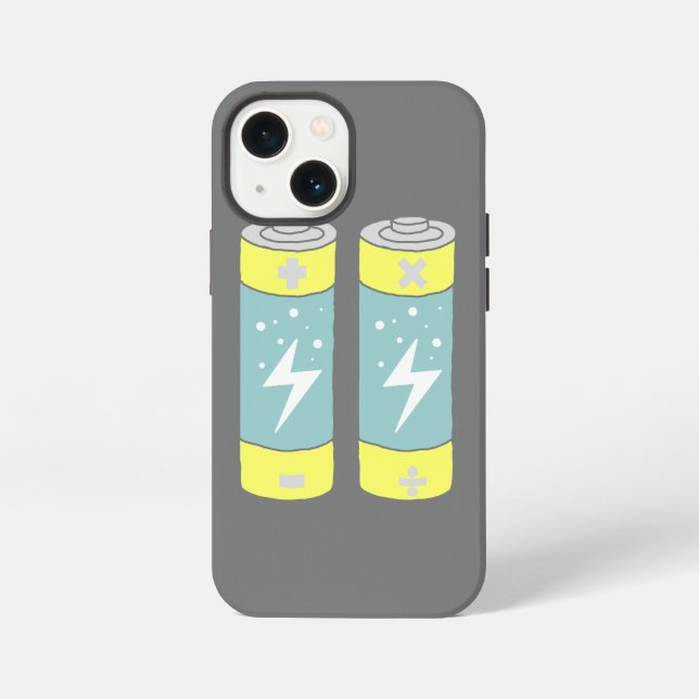 Batteries iPhone Case (Back)