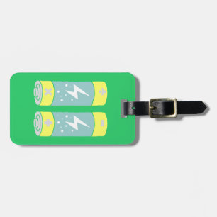 Batteries Luggage Tag