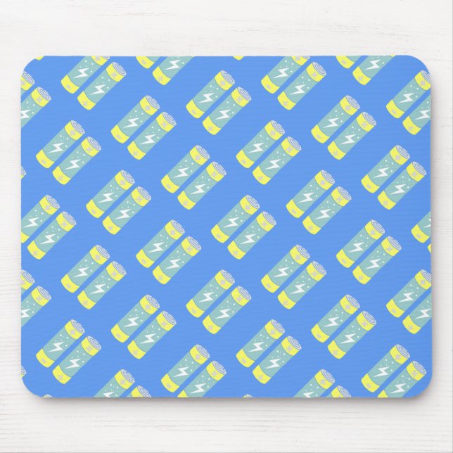 Batteries Mouse Mat (Front)