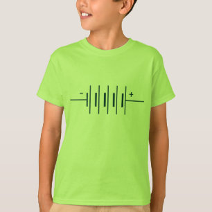 Batteries Symbol T-Shirt