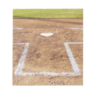 Batter's box notepad