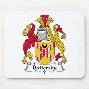 Battersby Family Crest Mouse Mat