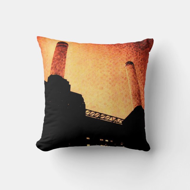 Battersea power station cushion (Front)