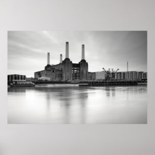Battersea Power Station, London. Poster