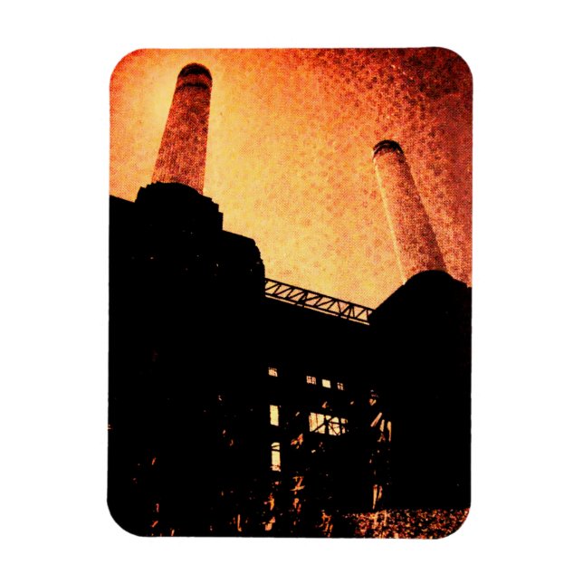 Battersea power station magnet (Vertical)