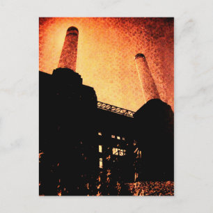 Battersea power station postcard