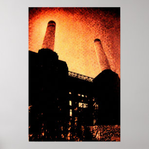 Battersea power station poster