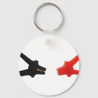 Battery cables key ring