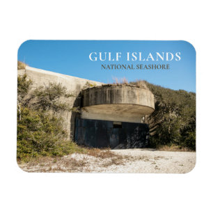 Battery Langdon, Fort Pickens, Gulf Islands NS Magnet