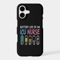Battery life of an ICU nurse humor chart