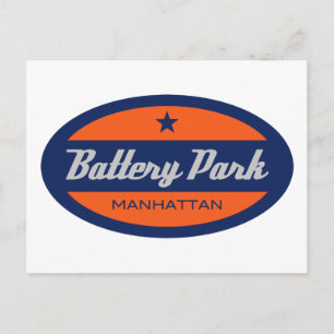 Battery Park Postcard