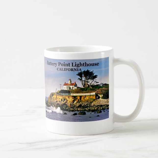 Battery Point Lighthouse, California Mug (Right)