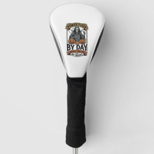 Battery Repair Witch Funny Halloween Technician Sh Golf Head Cover