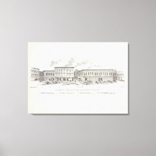 Battery West side Sacramento and Clay Canvas Print