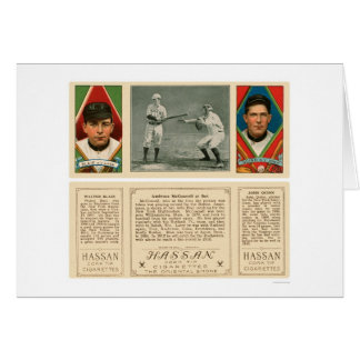 Batting Against Yankees Baseball 1912