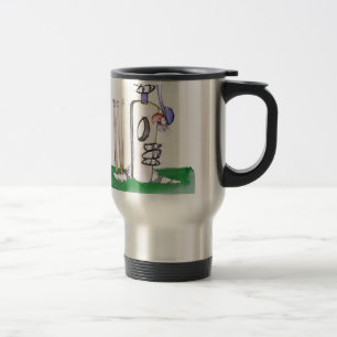 BATTING LESSON, tony fernandes Travel Mug