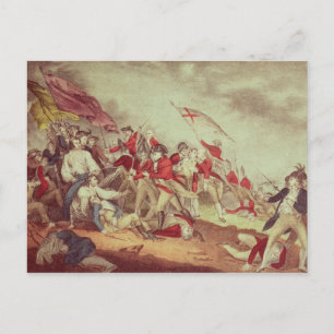 Battle at Bunker's Hill Postcard