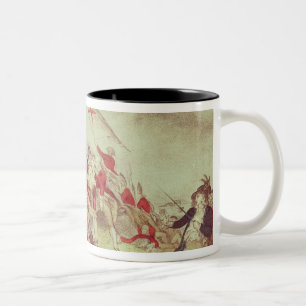 Battle at Bunker's Hill Two-Tone Coffee Mug