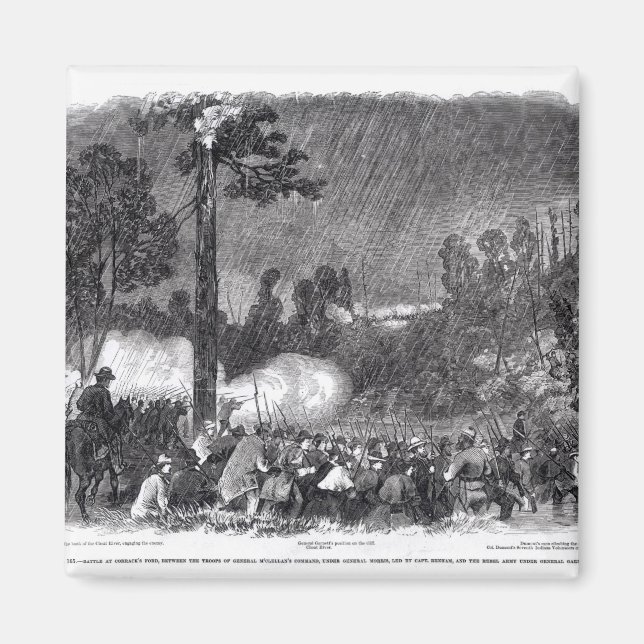Battle at Corrack's Ford Magnet (Front)