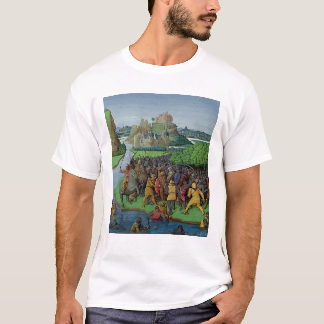 Battle between the Maccabees and the Bacchides T-Shirt (Front)