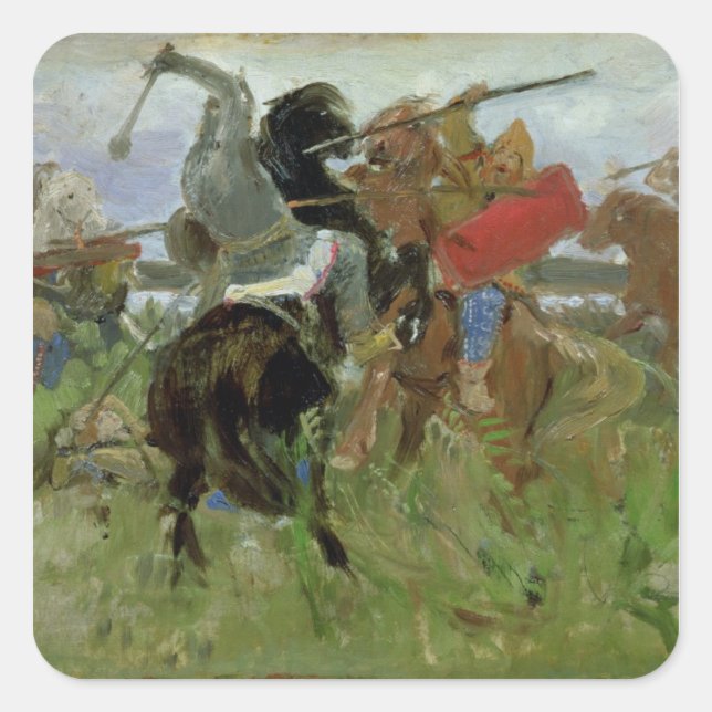 Battle between the Scythians and the Square Sticker (Front)