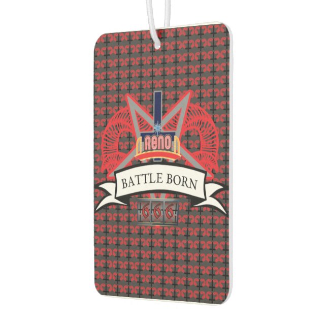 Battle Born Satanists - NorNev - Air Freshener (Left)