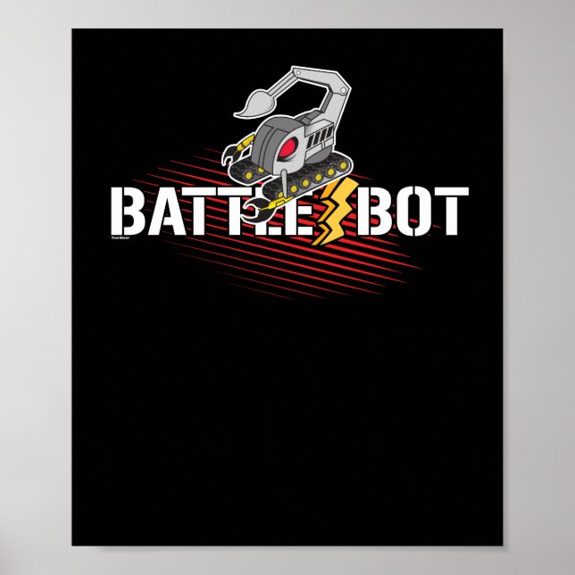 Battle Bot Robot Wars Poster (Front)