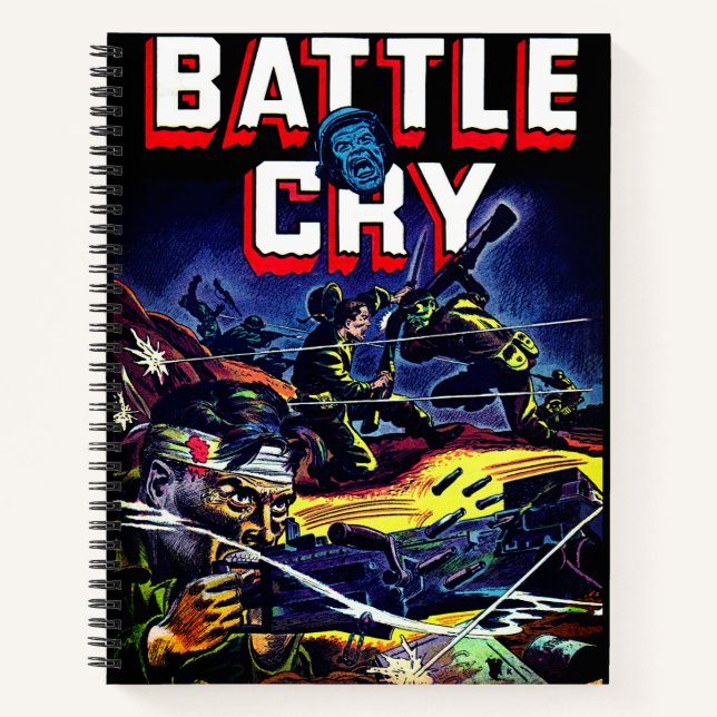 Battle Cry 07 War Vintage Comics Notebook (Front)