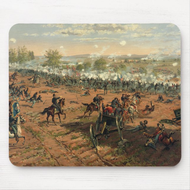 Battle Gettysburg Hancock at Gettysbug Thulstrup Mouse Mat (Front)