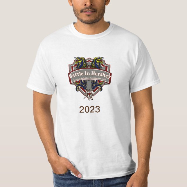Battle in Hershey Martial Arts T Shirt 2023 (Front)
