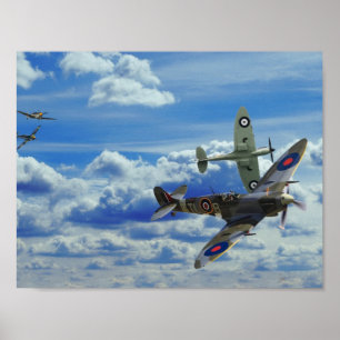 Battle in the Skies Poster