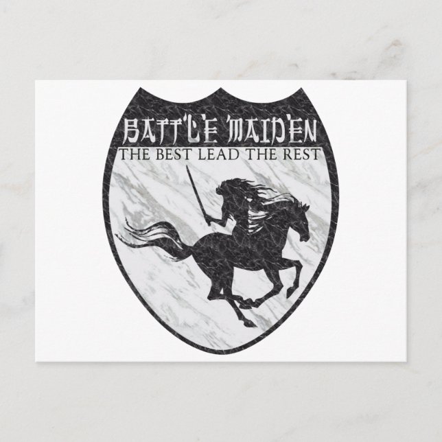Battle Maiden Postcard (Front)