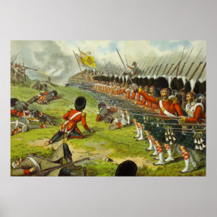 Battle of Alma Sutherland Highlanders 1854 Poster